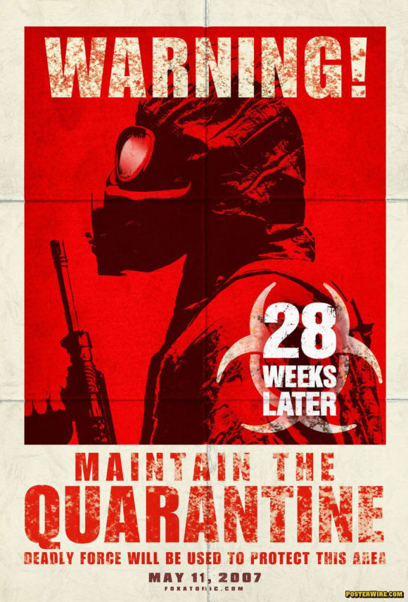 28 Weeks Later movie poster