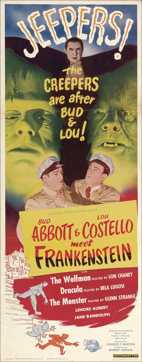 Abbott and Costello Meet Frankenstein movie poster