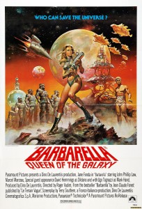 Barbarella movie poster