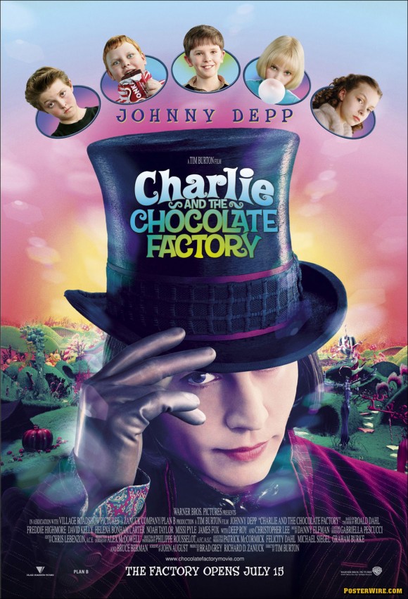 Charlie and the Chocolate Factory movie poster