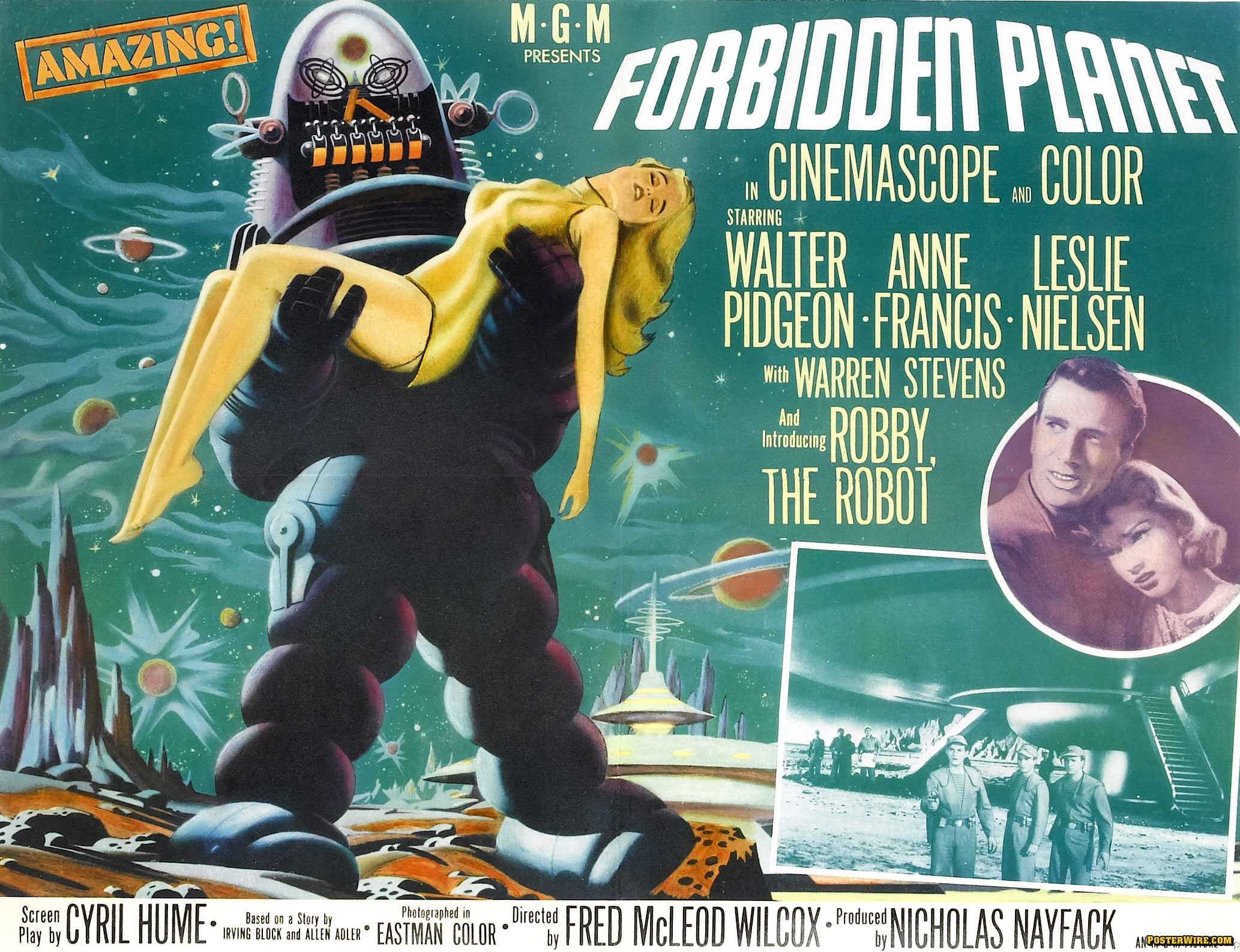 Forbidden Planet (1956) - Movie Review / Film Essay