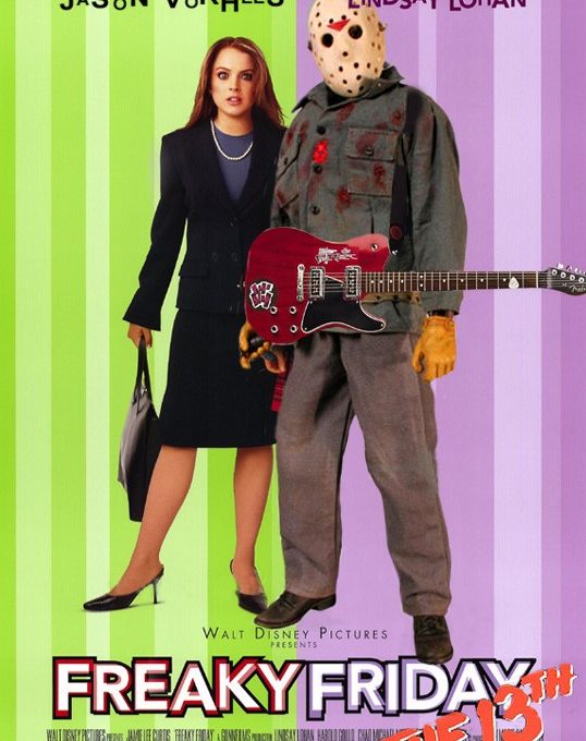 Freaky Friday the 13th movie poster