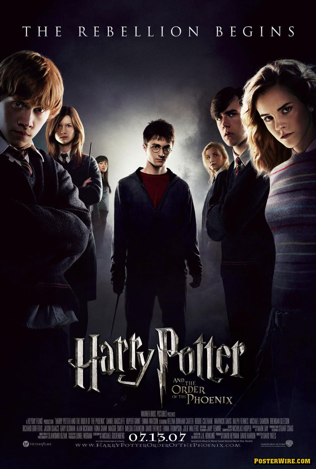 Harry Potter and the Order of the Phoenix movie poster