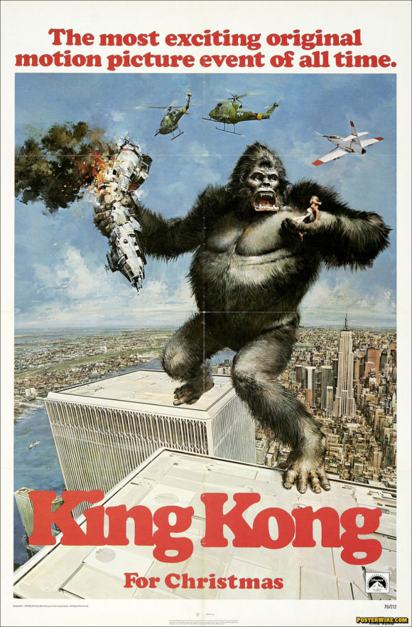 King Kong 1976 movie poster