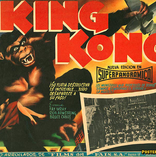 King Kong Mexican lobby card
