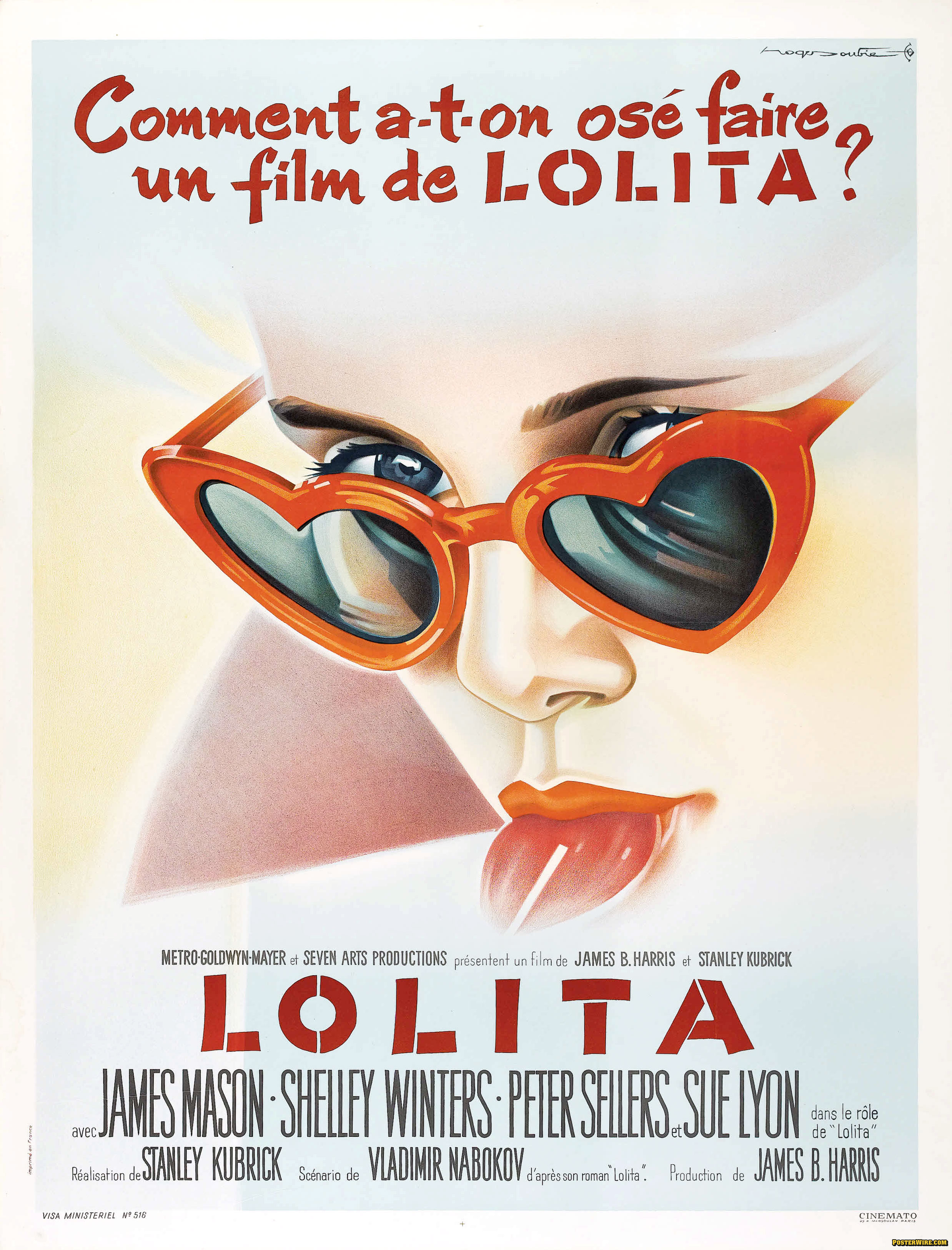 Lolita movie poster