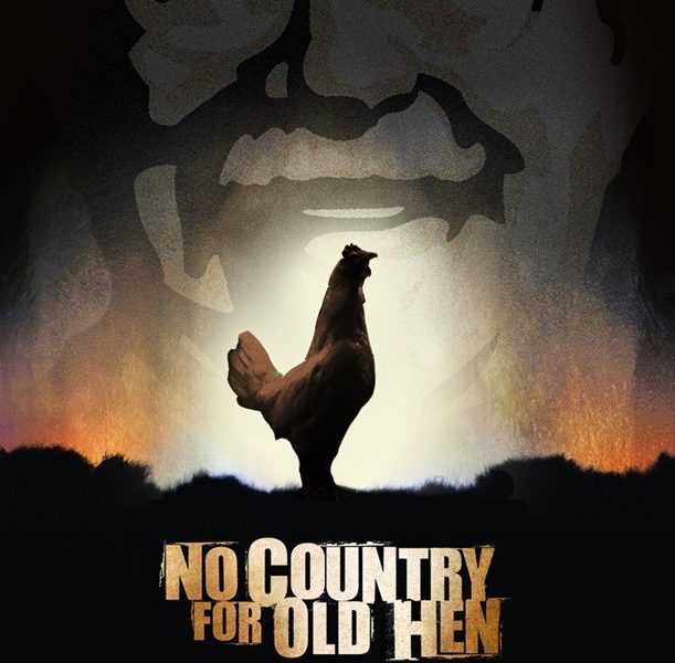 No Country for Old Hen parody movie poster