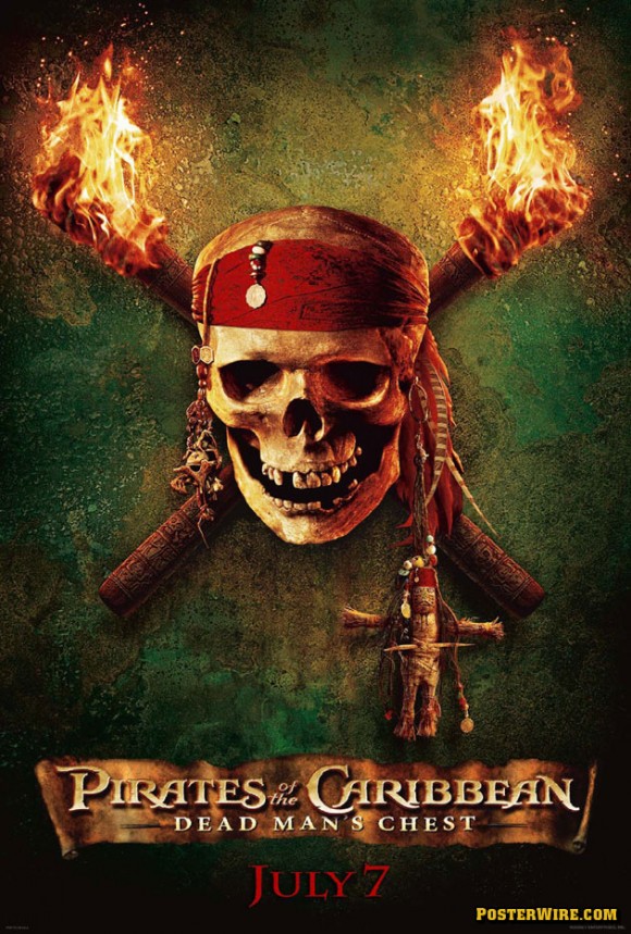 Pirates of the Caribbean Dead Man’s Chest movie poster