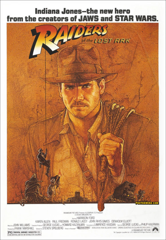 Raiders of the Lost Ark movie poster