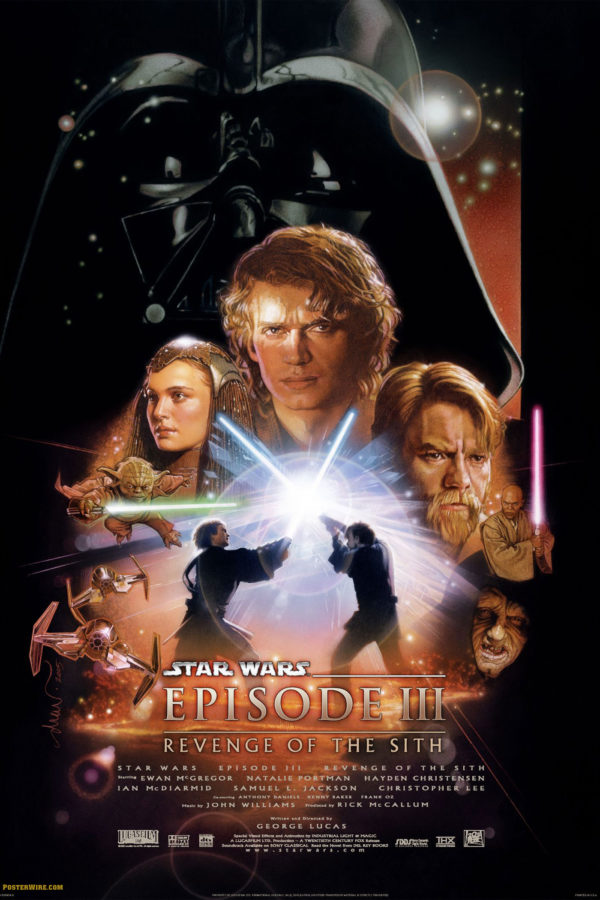 Star Wars Episode 3 Revenge of the Sith movie poster