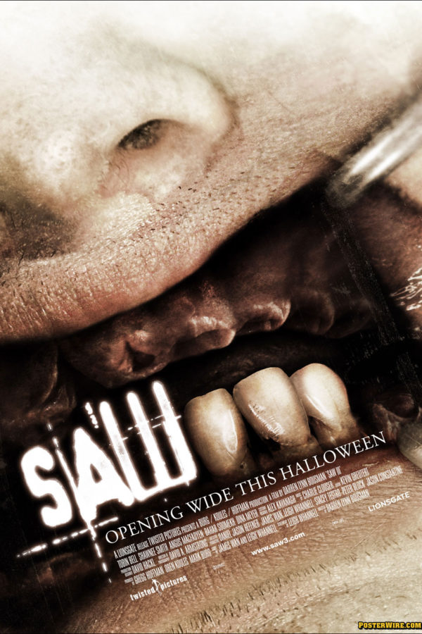 Saw 3 movie poster
