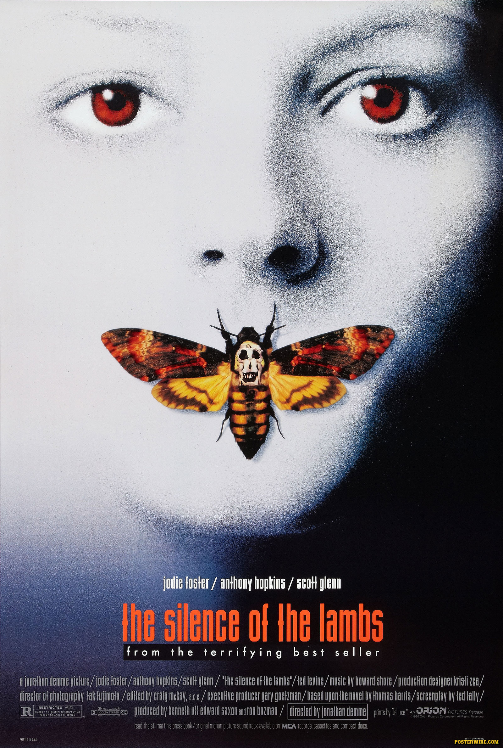 Silence of the Lambs movie poster