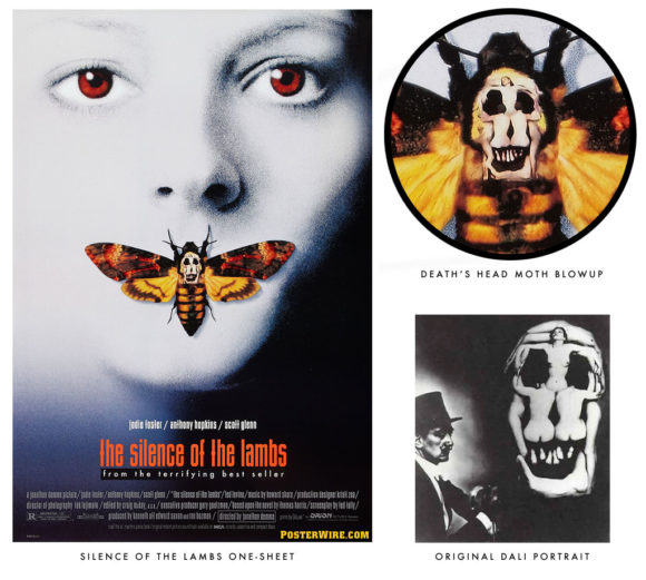 Silence of the Lambs Death's Head Moth