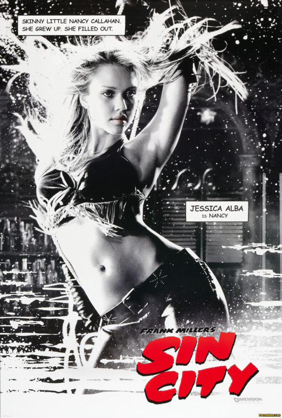 Sin City Nancy movie poster