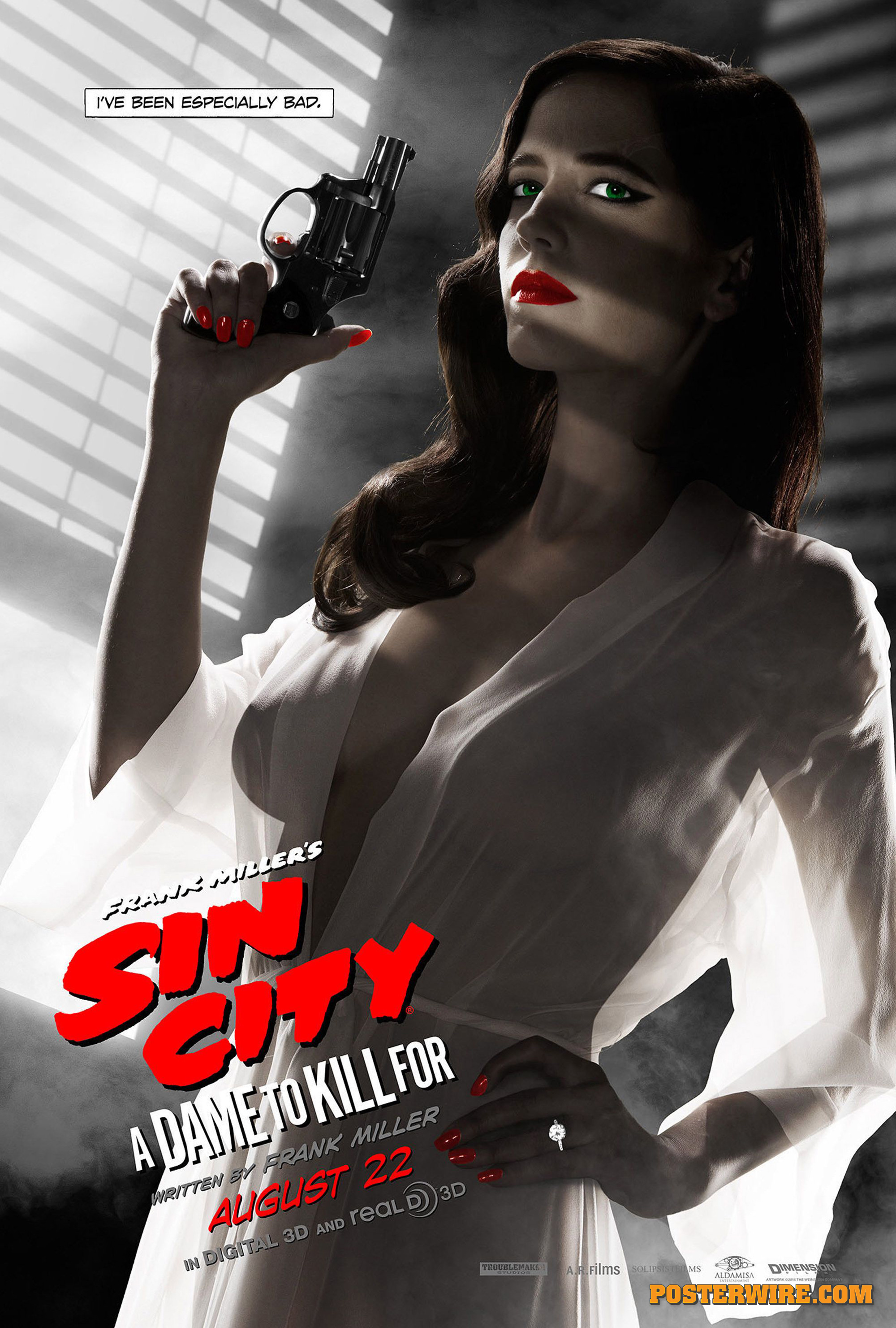 Sin City A Dame to Kill For Banned Movie Poster