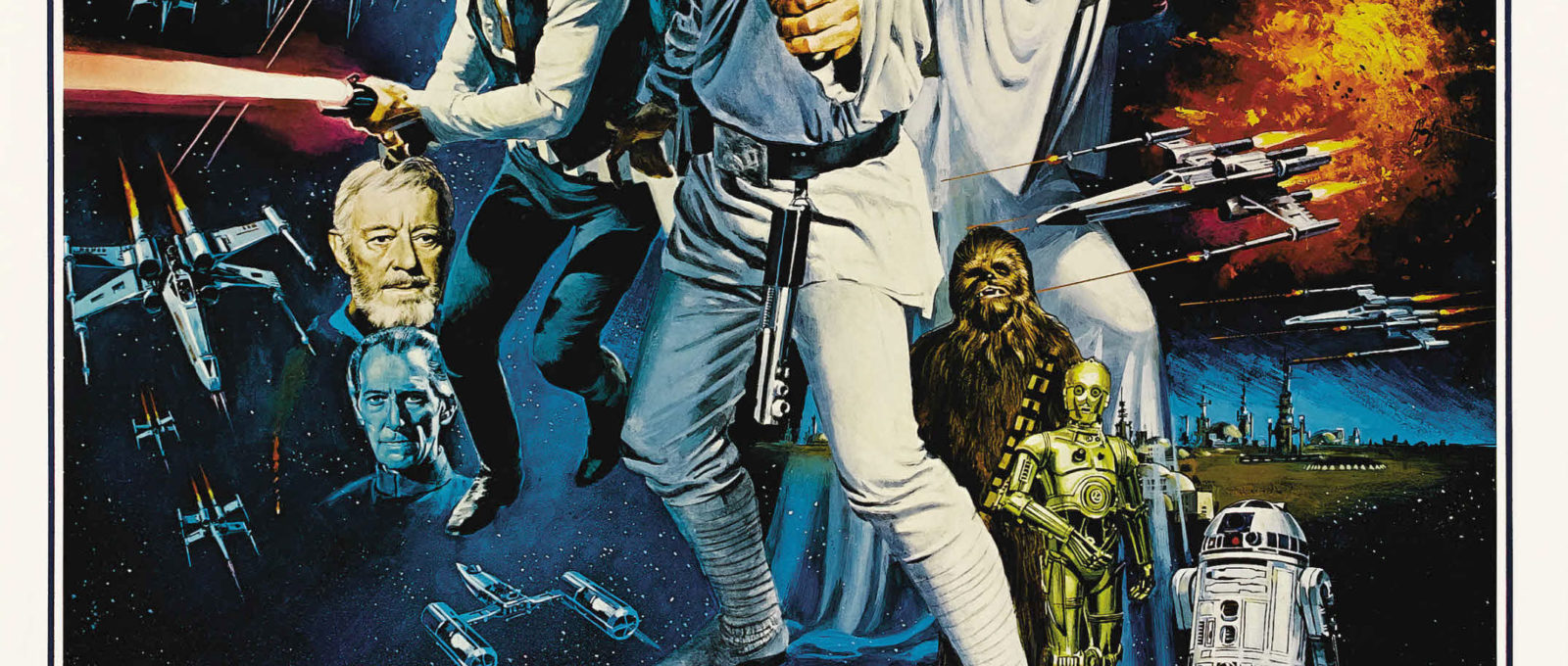 Star Wars movie poster Style C