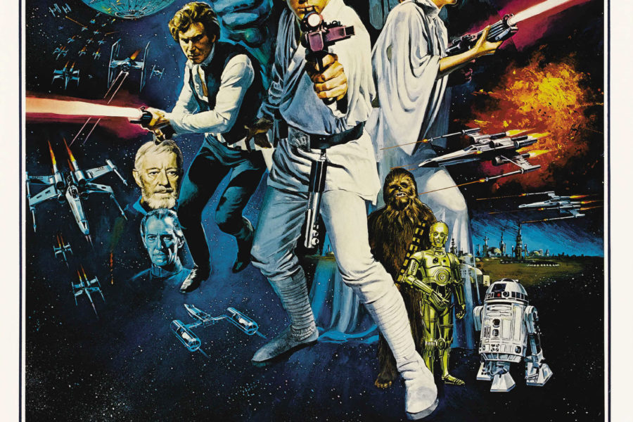 Star Wars movie poster Style C
