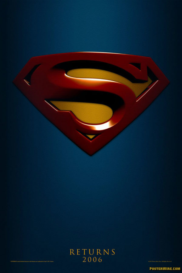 Superman Returns teaser movie poster