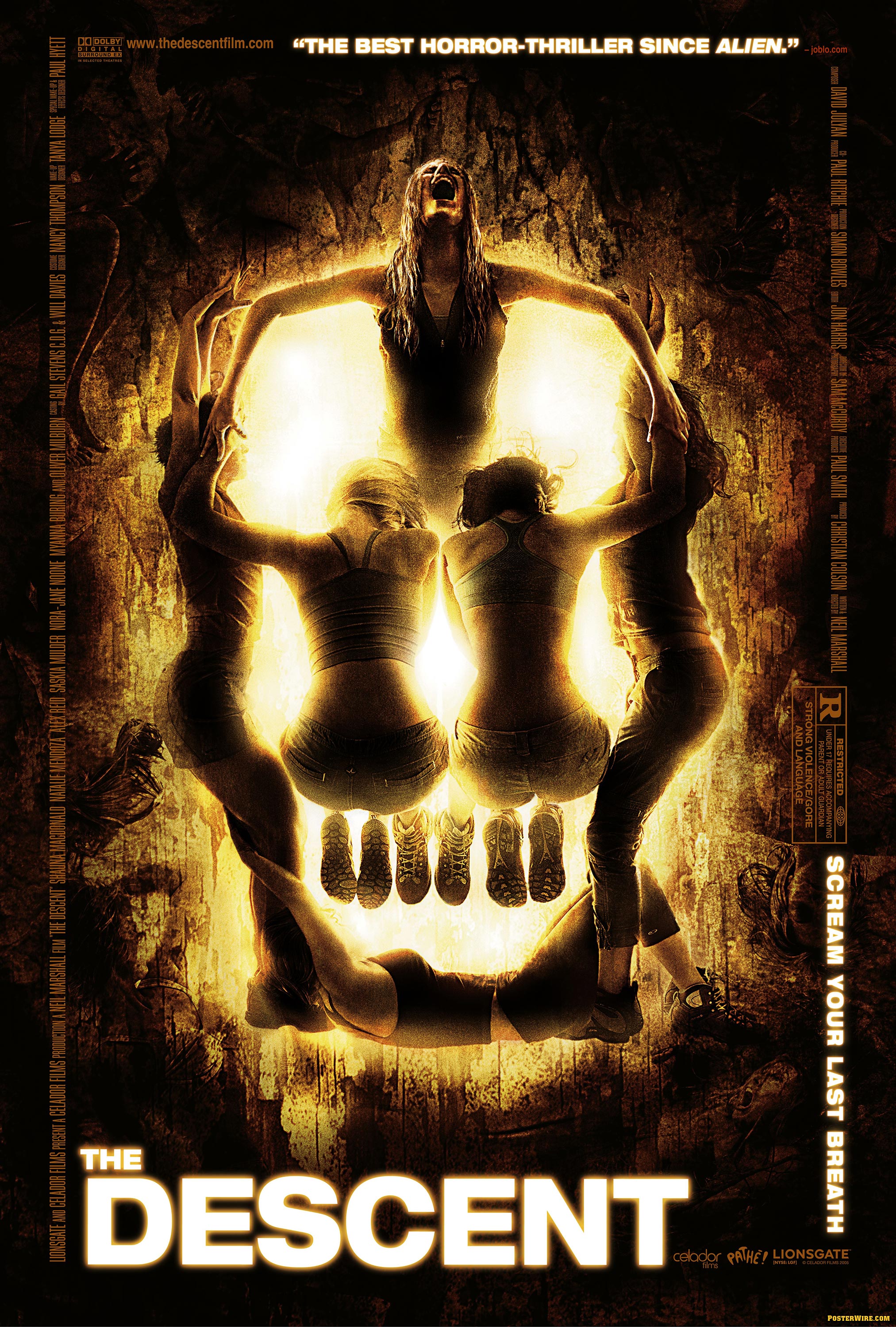 The Descent movie poster