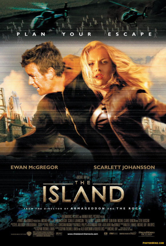 The Island movie poster