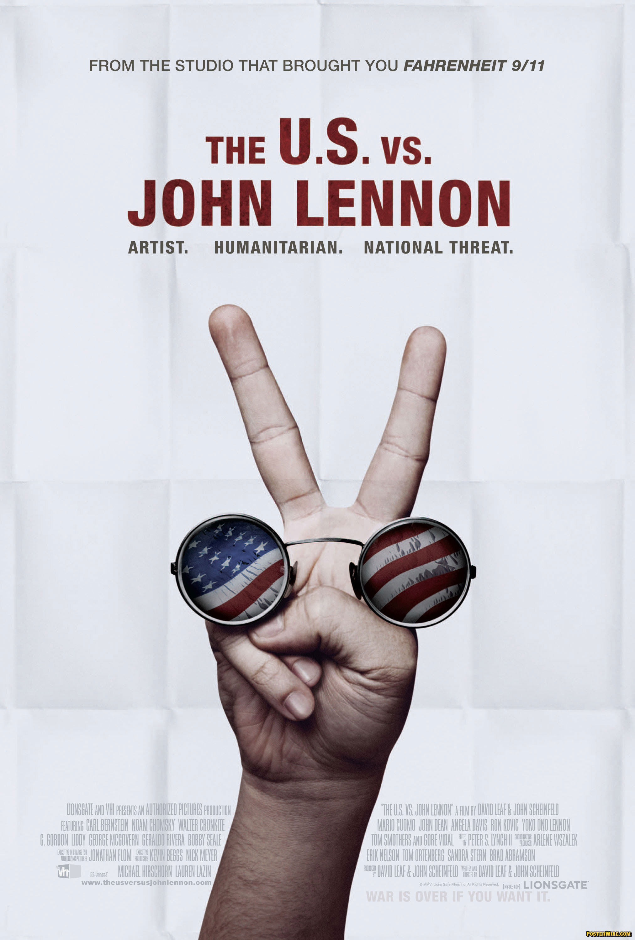 The U.S. vs. John Lennon movie poster